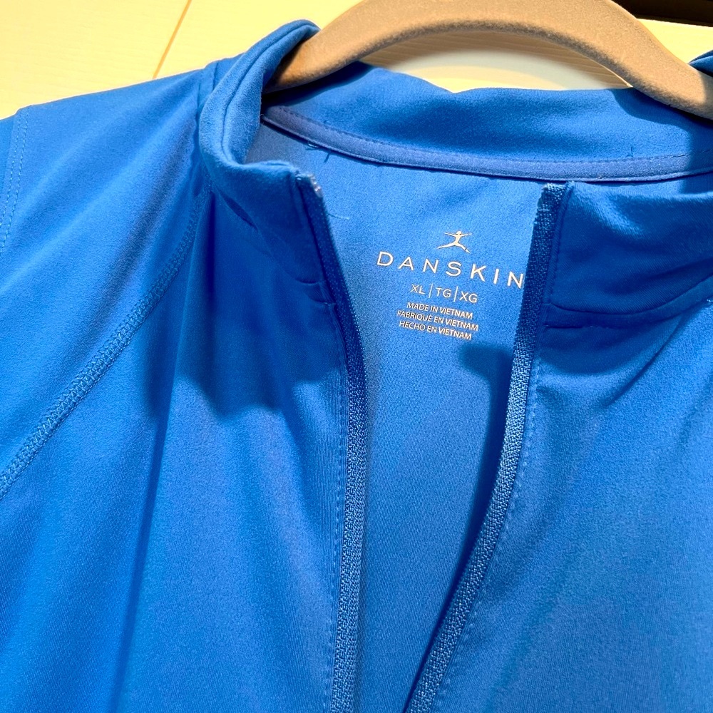 🍊Danskin Women's Vibrant Blue Athletic Tank Dress XL🍊 - Picture 3 of 4